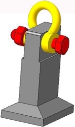 Захват для жб шпал 22НКж