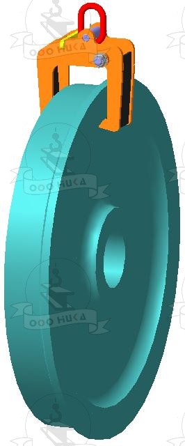 Захват для жд колес 1НКж
