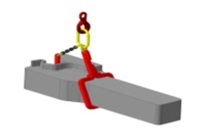Захват для подъема жд автосцепок в горизонтальном положении 3НКж