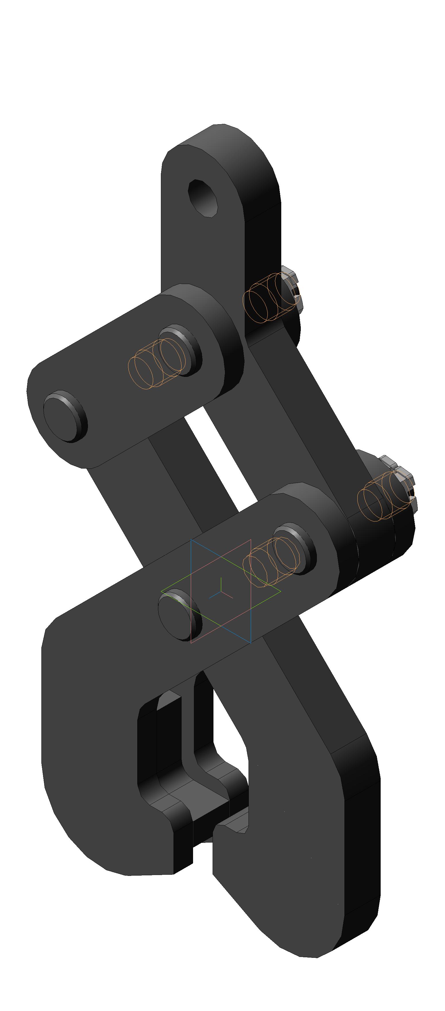 Захват для рельс 23НКж