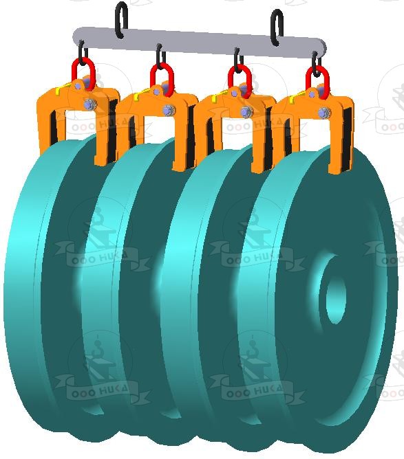 Траверса для жд колес 2НКж
