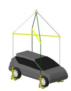 Комплект для подъёма легковых автомобилей 7НК1