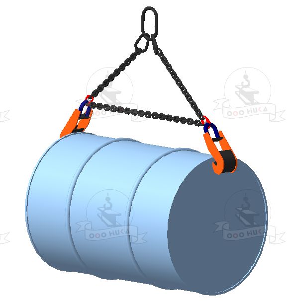 Захват для горизонтального подъёма бочек 4НК5