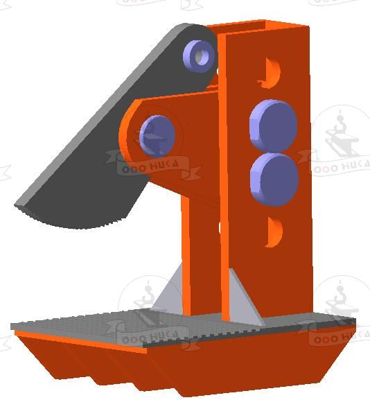 Захват для горизонтального подъёма пачек листового проката 1НК4