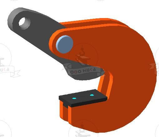 Захват угловой для горизонтального подъёма листового проката 1НК2