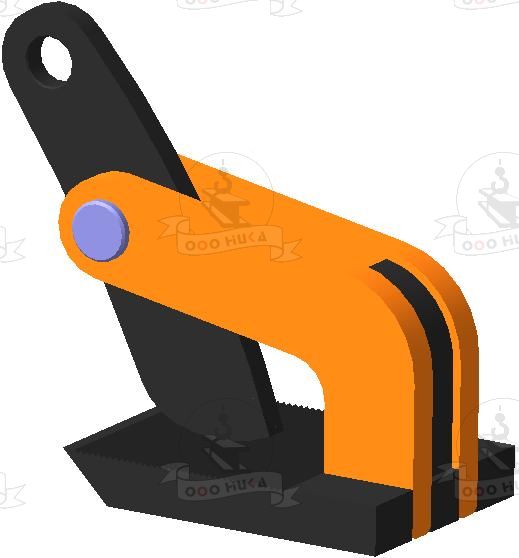 Захват угловой для горизонтального подъёма листового проката 1НК2