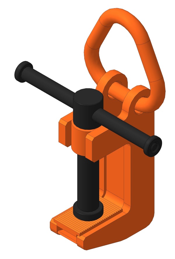 Захват-струбцина со звеном 1НК13