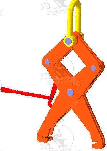 Захват для двутавровых балок 2НК7