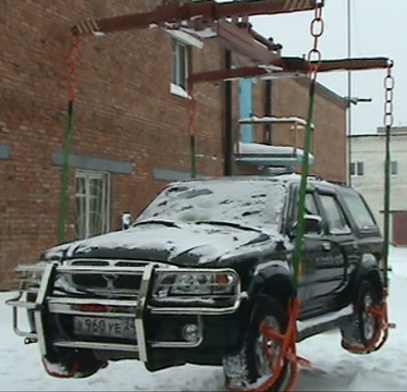 Траверса для автомобилей раздвижная с регулировкой положения центра тяжести Траверса для автомобилей раздвижная с регулировкой положения центра тяжести