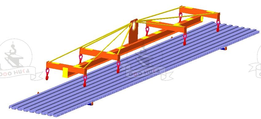 Траверса пространственная для профлиста Траверса пространственная для профлиста